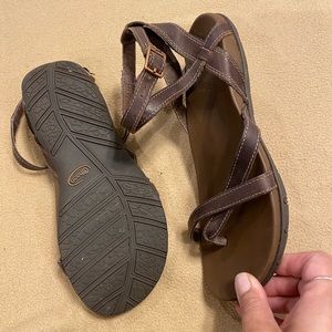 Chaco leather sandal